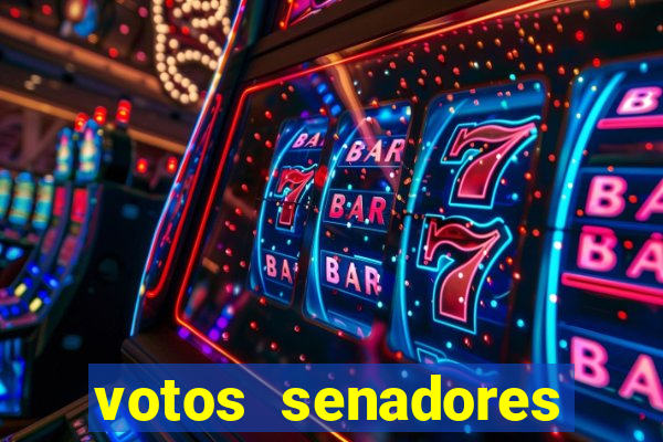 votos senadores impeachment alexandre de moraes